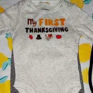 Babies First Thanksgiving Outfit